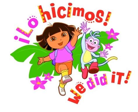 Dora The Explorer Spanish Lines - printerfasr