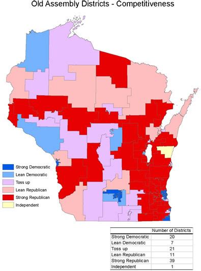 Wisconsin Assembly Map