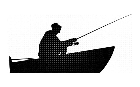 Fisherman SVG Fisherman Silhouette Fisherman Clip Art Fish svg Fishing ...