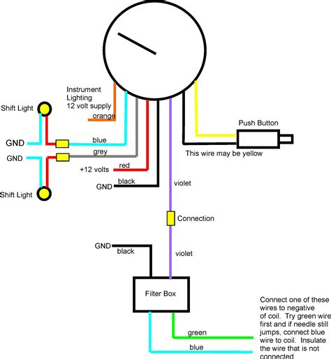 How To Wire In A Tachometer