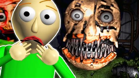 Baldi's Basics in Nightmares FULL GAME - YouTube