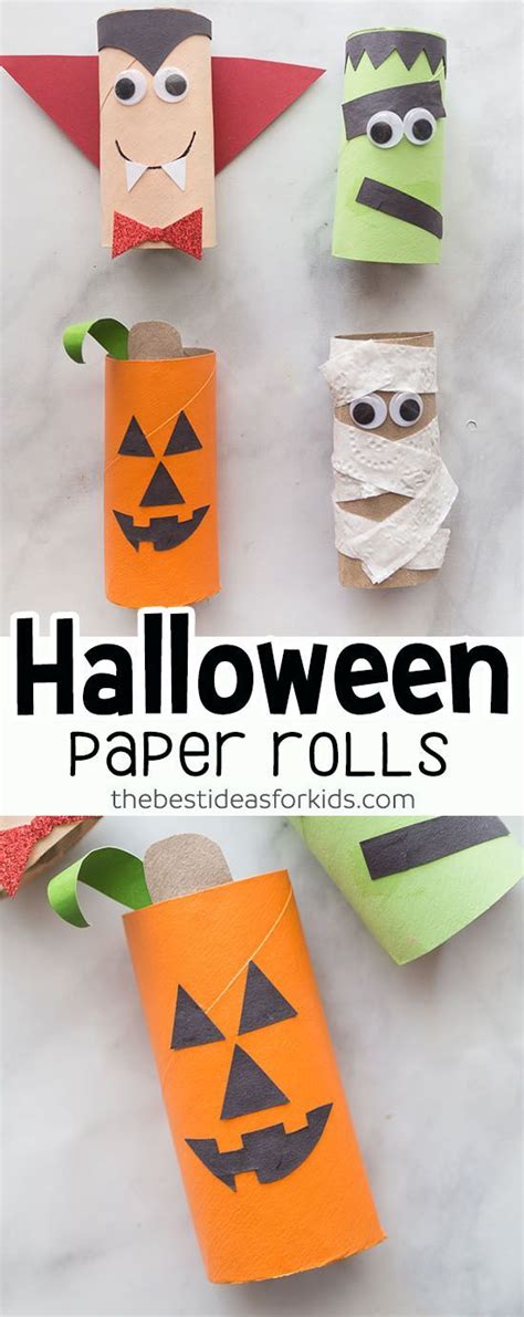 Halloween Toilet Paper Roll Crafts | Halloween toilet paper roll crafts ...