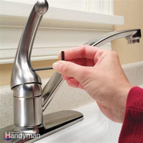 How to Repair a Single-Handle Kitchen Faucet | Family Handyman