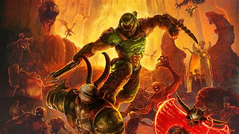 Doom Eternal Doom Slayer HD wallpaper | Pxfuel