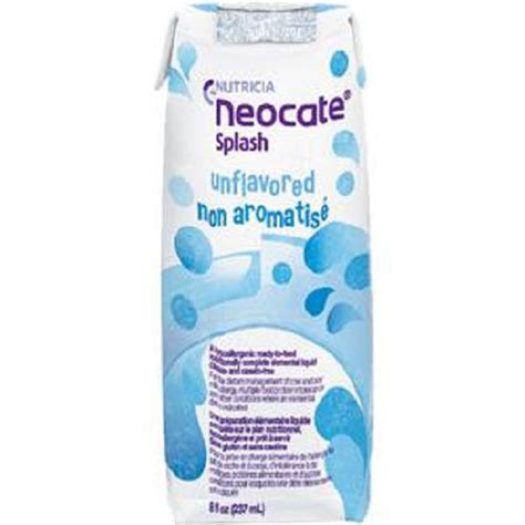 Nutricia Ready-to-Drink Unflavored Neocate Splash: 237mL — Grayline Medical