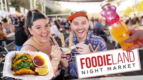 Foodieland Night Market Sacramento CA 2022 | Was it WORTH the HYPE?! - YouTube