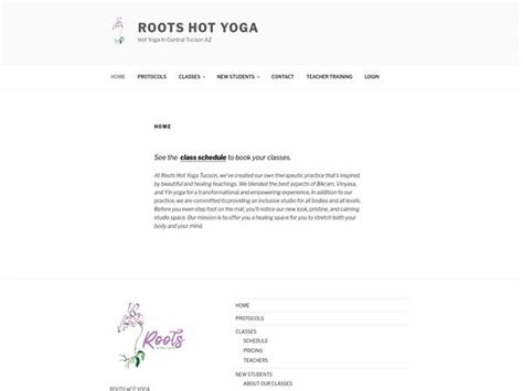 Roots Hot Yoga Tucson – The Yoga Studio List