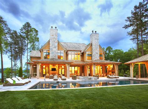 Breathtaking waterfront house on Lake Keowee inspires tranquility ...