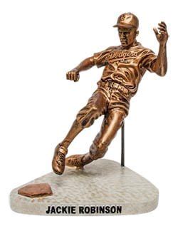 April 15, 2017 Los Angeles Dodgers - Replica Jackie Robinson Statue - Stadium Giveaway Exchange