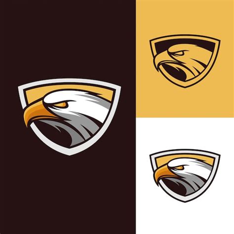 Premium Vector | Eagle mascot logo