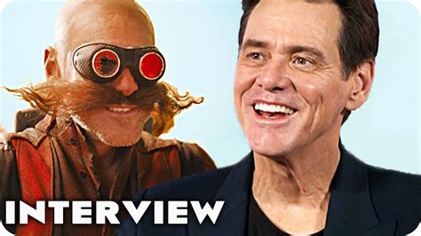 JIM CARREY SUPER-FAST-Interview for Sonic the Hedgehog Movie (2020 ...