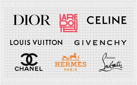 The Ultimate List Of Famous French Fashion Brand Logos