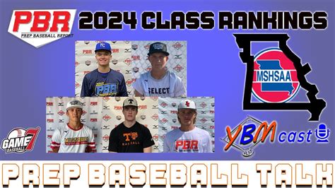 PBR 2024 Class Rankings Show | YBMcast Prep Baseball Talk