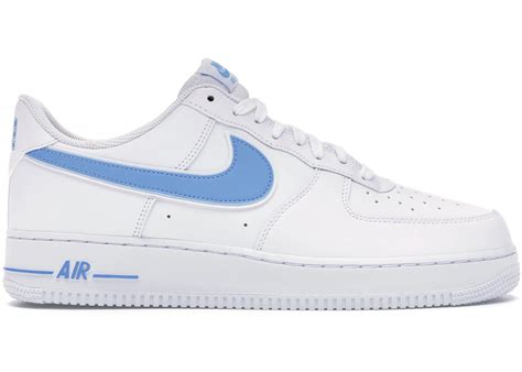 Nike Air Force 1 Low White University Blue Men's - AO2423-100 - US