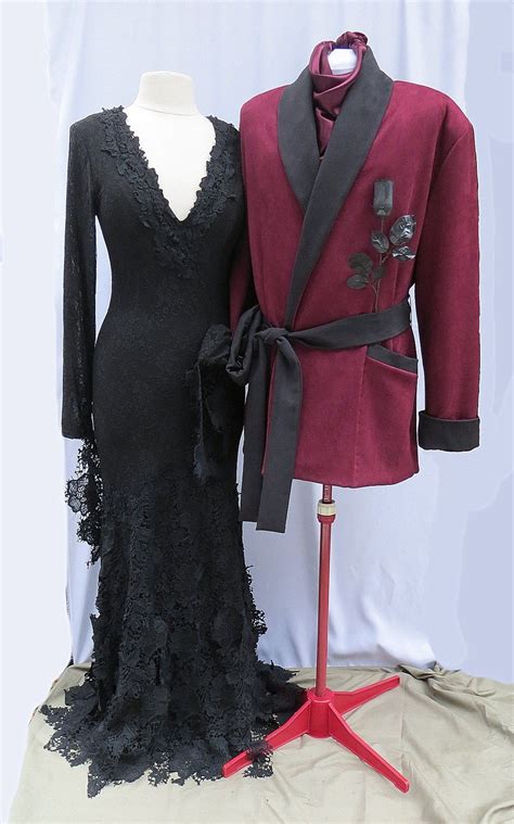 Gomez And Morticia Addams Couples Costume Set | Couples costumes, Gomez and morticia, Morticia ...