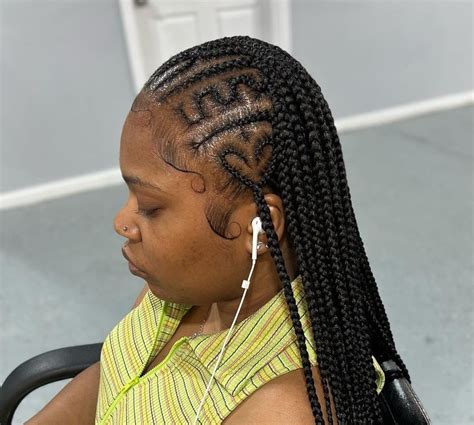 20 Unisex Zig Zag Braids Styles for A Trendy Look