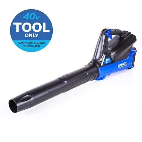 Kobalt 40-Volt Max Lithium Ion Cordless Electric Leaf Blower in the ...