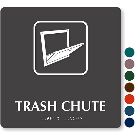 Recycling & Trash Room Signs - Recycle Room & Garbage Chute Signs