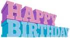 Happy Birthday Clip Art PNG Image | Gallery Yopriceville - High-Quality Free Images and ...