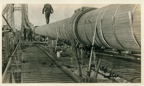 Building Of The Hudson River Bridge | Written on the back: C… | Flickr