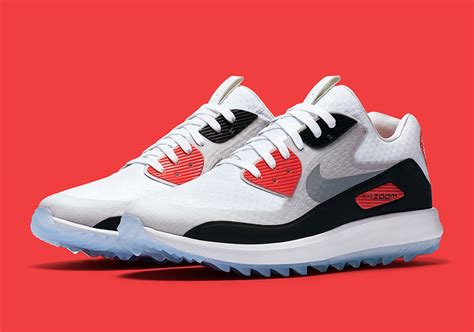 Nike Air Max 90 Golf Shoe Infrared | SneakerNews.com