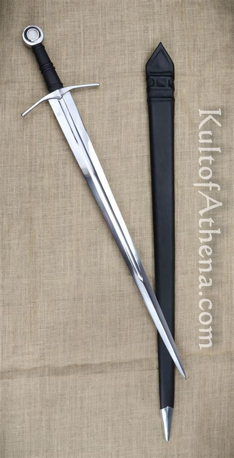 Darksword Medieval Knight Sword - Black - 28'' blade