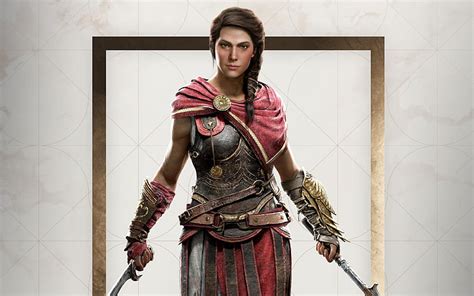 HD wallpaper: Assassins Creed Odyssey 2019 Game Kassandra, one person ...