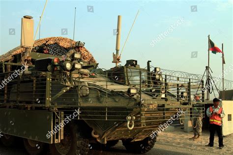 Us Army Stryker Armored Vehicle Crosses Editorial Stock Photo - Stock Image | Shutterstock