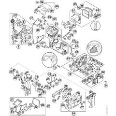 MS500i Chainsaw Parts | Stihl Petrol Chainsaw Parts (MS) | Stihl Petrol ...