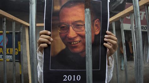 Chinese political prisoner and Nobel Peace Prize laureate Liu Xiaobo ...