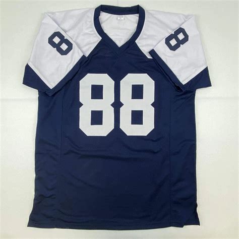 Drew Pearson Autographed Dallas Cowboys Custom Thanksgiving Jersey ...