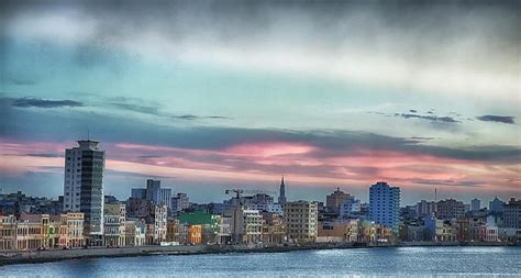 Sunset, El Malecon, Havana Photograph by Elisabeth Pollaert Smith ...