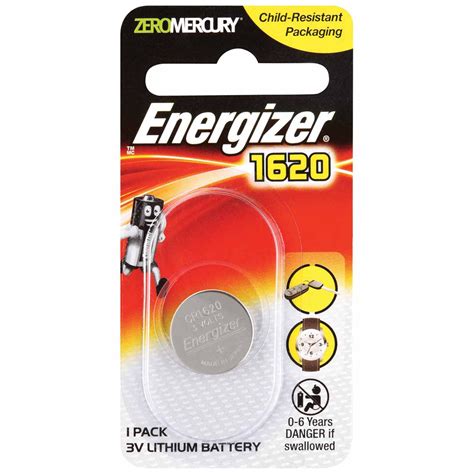 CR1620 Energizer 3 Volt Lithium Coin Cell Battery (On a Card) | Walmart Canada