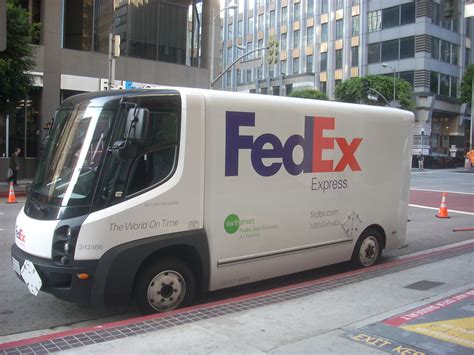 FedEx electric delivery truck | This is a brand new electric… | Flickr
