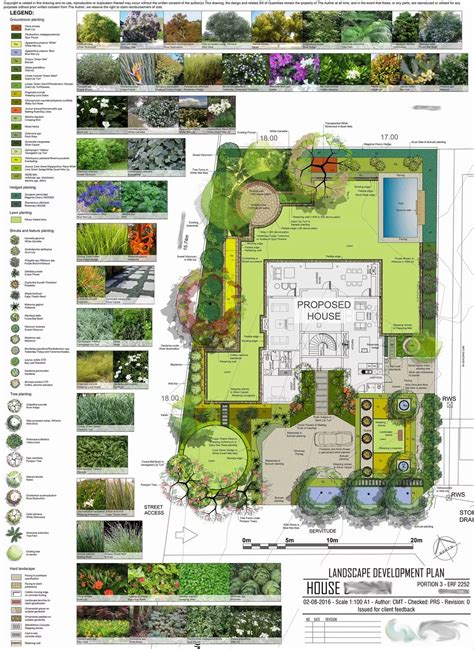 Modern Residential Landscape Development Plan