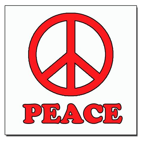 Red Peace Sign w/ Peace | Peace, Peace and love, Custom graphics