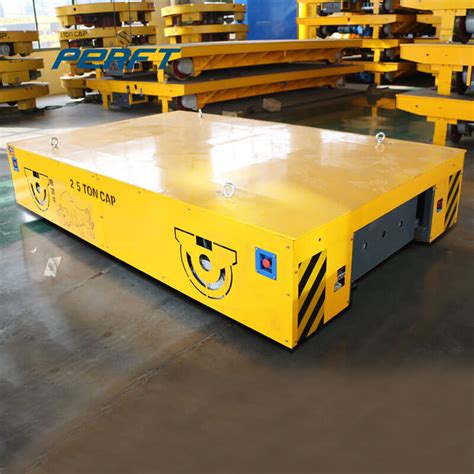 Lithium Battery Powered Industry Track Custom Transfer Cart-- Perfect Industrial Transfer Cart