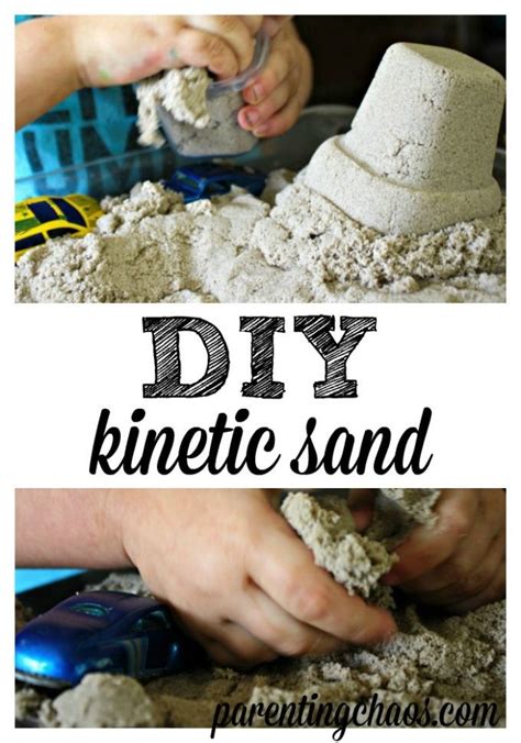 DIY Kinetic Sand