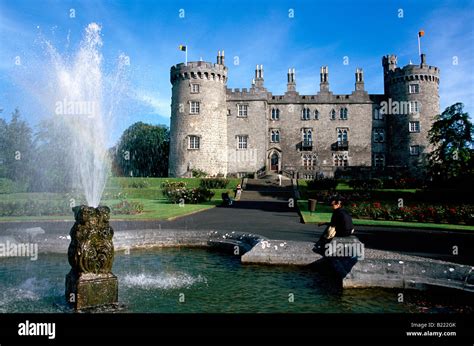 View of Kilkenny castle Kilkenny County Kilkenny Ireland Stock Photo ...