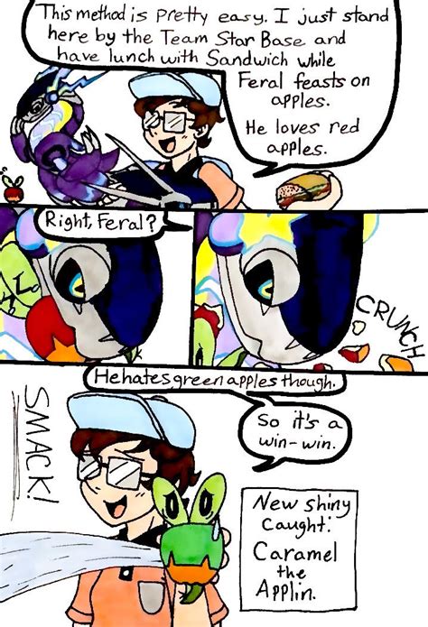 How I got my Shiny Applin by Piplup88908 on DeviantArt