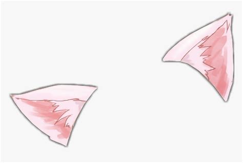 Pink Cat Ears Transparent , Png Download - Cat Ears Transparent Background, Png Download ...