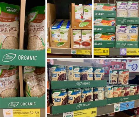 The Complete List of Aldi Organic Products - Unexpectedly Domestic