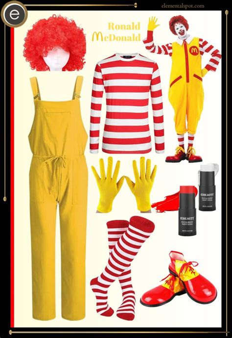 Dress Up Like Ronald McDonald - Elemental Spot