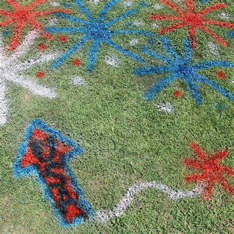 Chalk Spray Paint For Lawn Painting Fun - Angie Holden The Country Chic ...