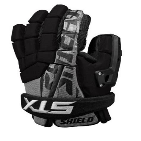 STX Lacrosse Shield Goalie Glove, Black, 10-Inch - Walmart.com - Walmart.com