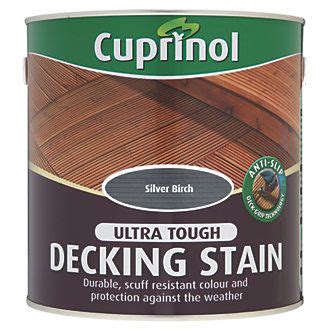 Cuprinol Anti-Slip Decking Stain Silver Birch 2.5Ltr | Cuprinol, Silver ...