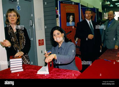 Monica Lewinsky book signing session, her autobiography Monica Story PR and fixers around her ...