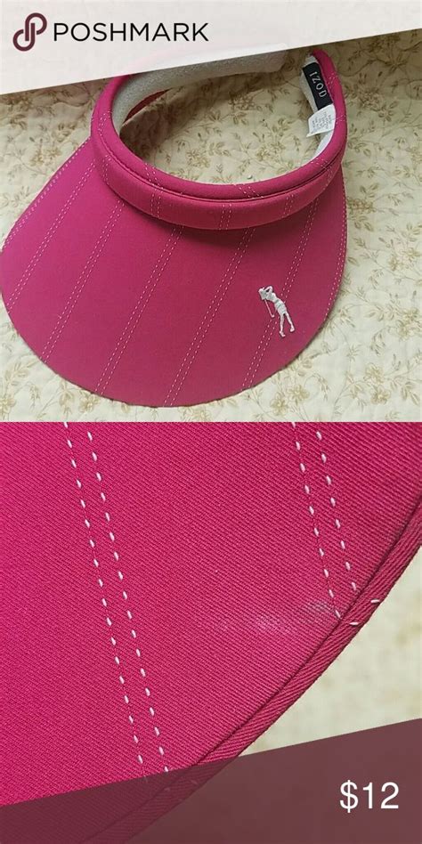 Izod ladies golf visor, gently worn, pink | Ladies golf visors, Golf ...