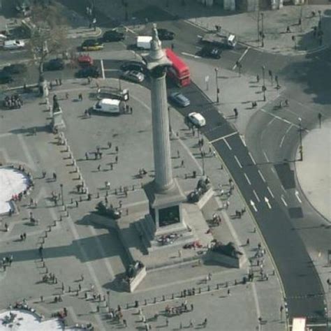 Trafalgar Square - Nelson's Column in London, United Kingdom (Google Maps)