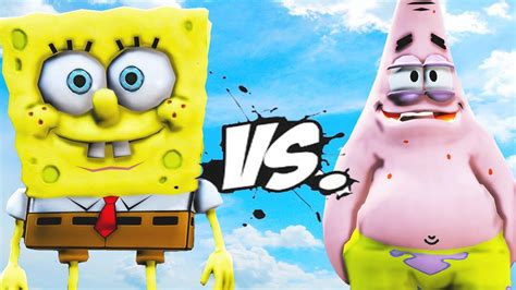 Spongebob Vs Patrick Fight